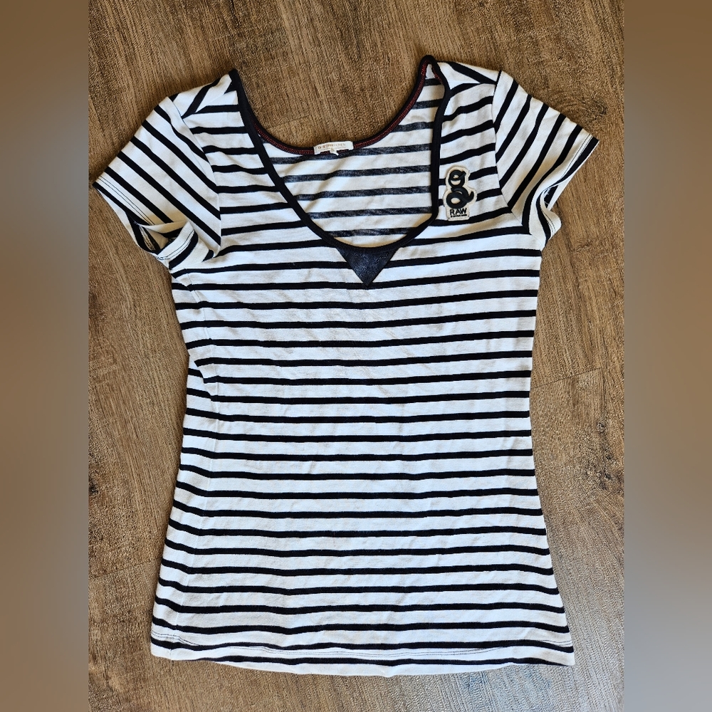 G-star Women striped top size L
